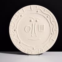 Pablo Picasso VISAGE Plate, Madoura (A.R. 409) - Sold for $12,160 on 05-20-2023 (Lot 643).jpg